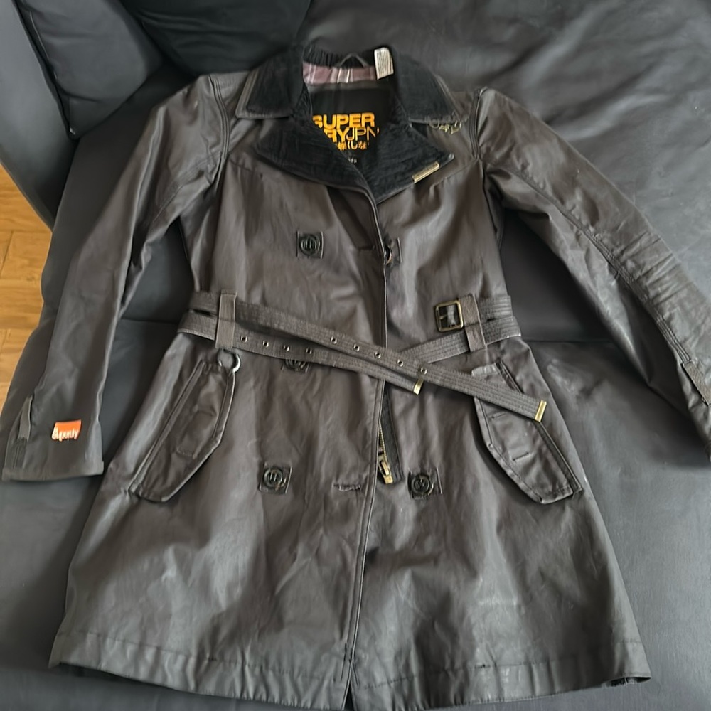 Superdry Safari Mac wax women jacket